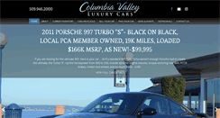 Desktop Screenshot of cvluxurycars.com