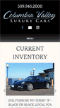 Mobile Screenshot of cvluxurycars.com